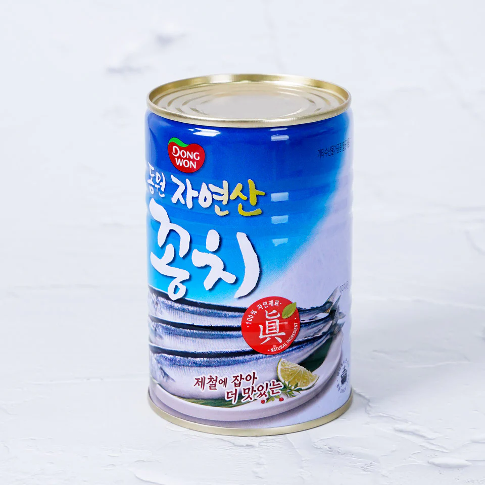 Dongwon Boiled Mackerel Pike 14.11oz,동원 꽁치 400g - Image 2