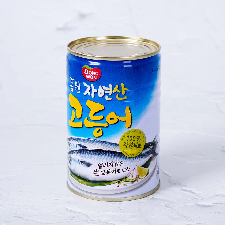 Dongwon Boiled Mackerel 14.11oz, 동원 고등어 400g - Image 2