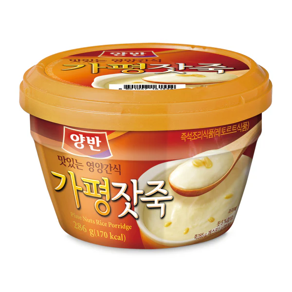 Dongwon Yangban Rice Porridge with Pine Nuts 10.05oz, 동원 양반 가평잣죽 285g