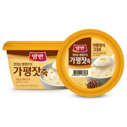 Dongwon Yangban Rice Porridge with Pine Nuts 10.05oz, 동원 양반 가평잣죽 285g - Image 3