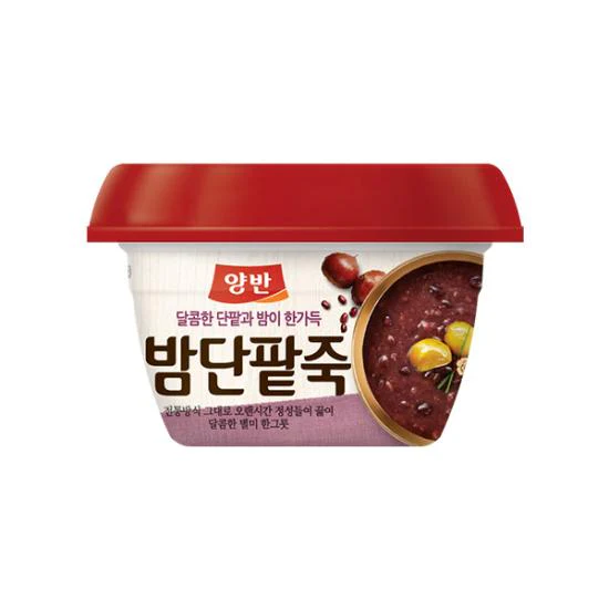 Dongwon Yangban Glutinous Rice Porridge with Chestnut & Red Bean 10.05oz, 동원 양반 밤단팥죽 285g - Image 4