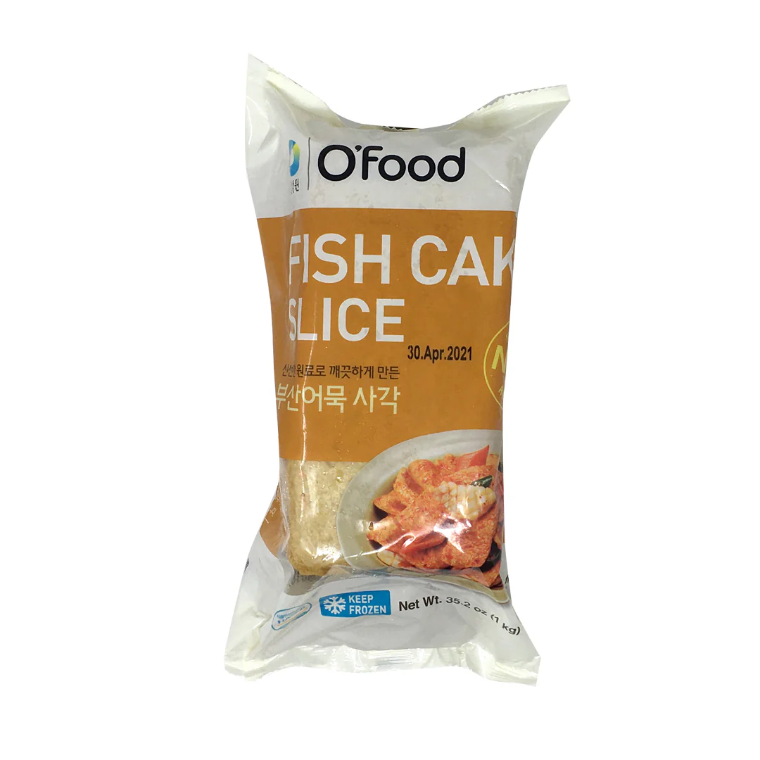 [MEGA FRESH] Chung Jung One Fish Cake Slice 2.2Lb 청정원 부산어묵 사각 1kg