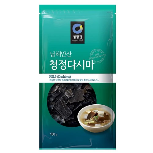 Chung Jung One Kelp(Dashima) 5.2oz, 청정원 남해안산 청정 다시마 150g