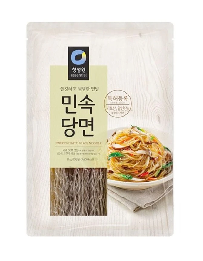 CHUNG JUNG ONE Vermicelli 1kg , 청정원 민속당면골드 1kg