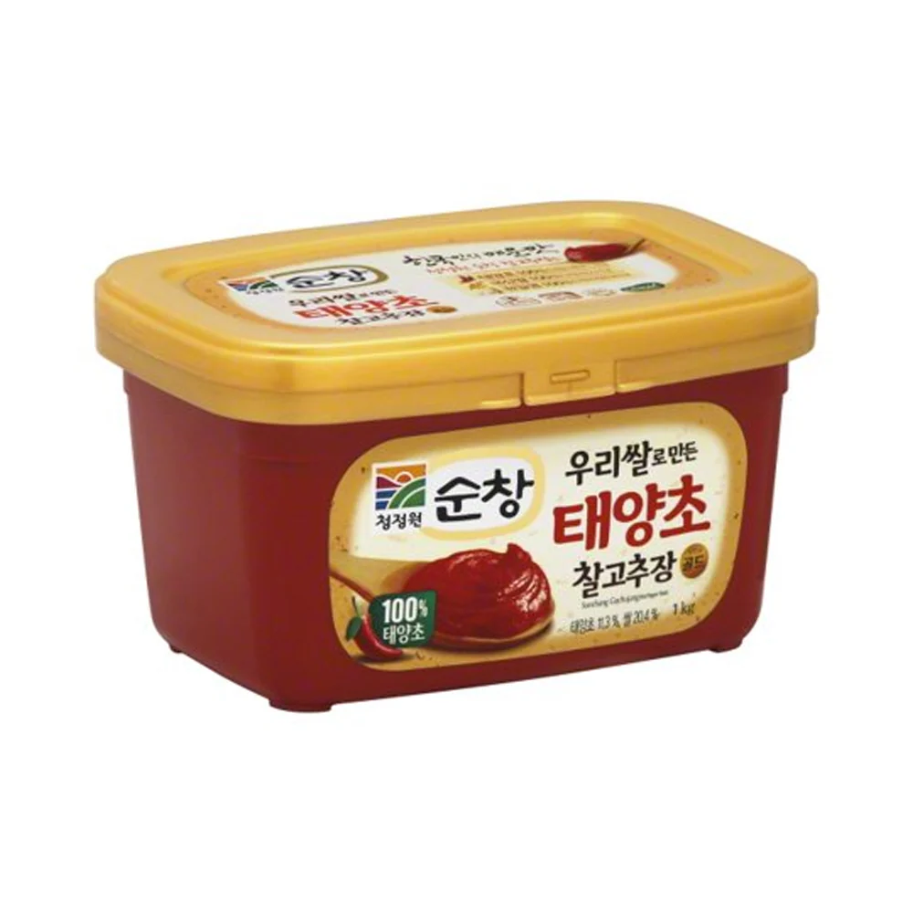 Chung Jung One Gochujang Red Pepper Paste 2.2Lb 청정원 순창 태양초 찰고추장 1kg