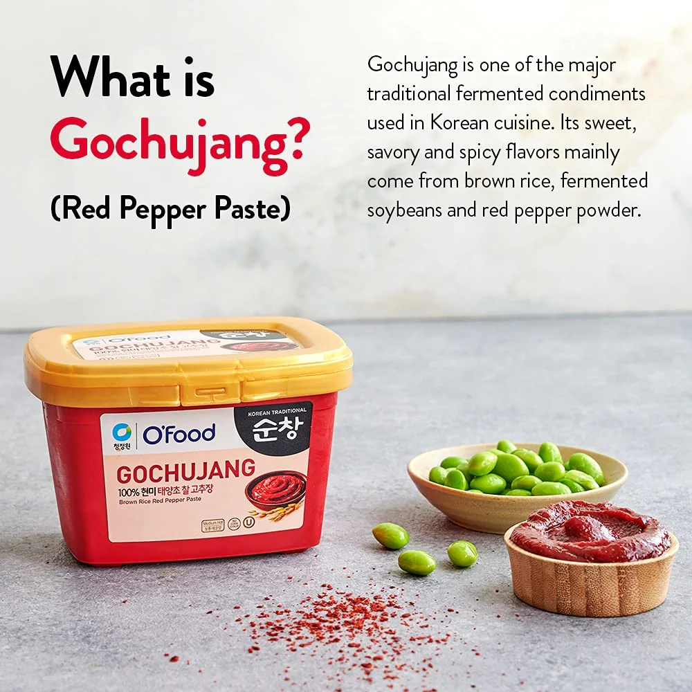 Chung Jung One Sunchang Red Pepper Paste 6.6lb, 청정원 순창 100% 현미 태양초 찰 고추장 3kg - Image 3