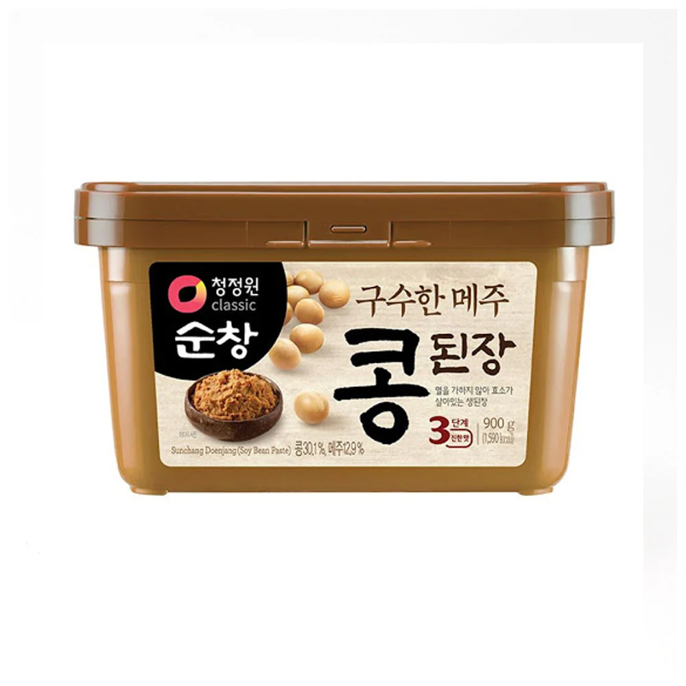 Chung Jung One Soybean Paste 31.75oz 청정원 순창 구수한 메주콩된장 900g