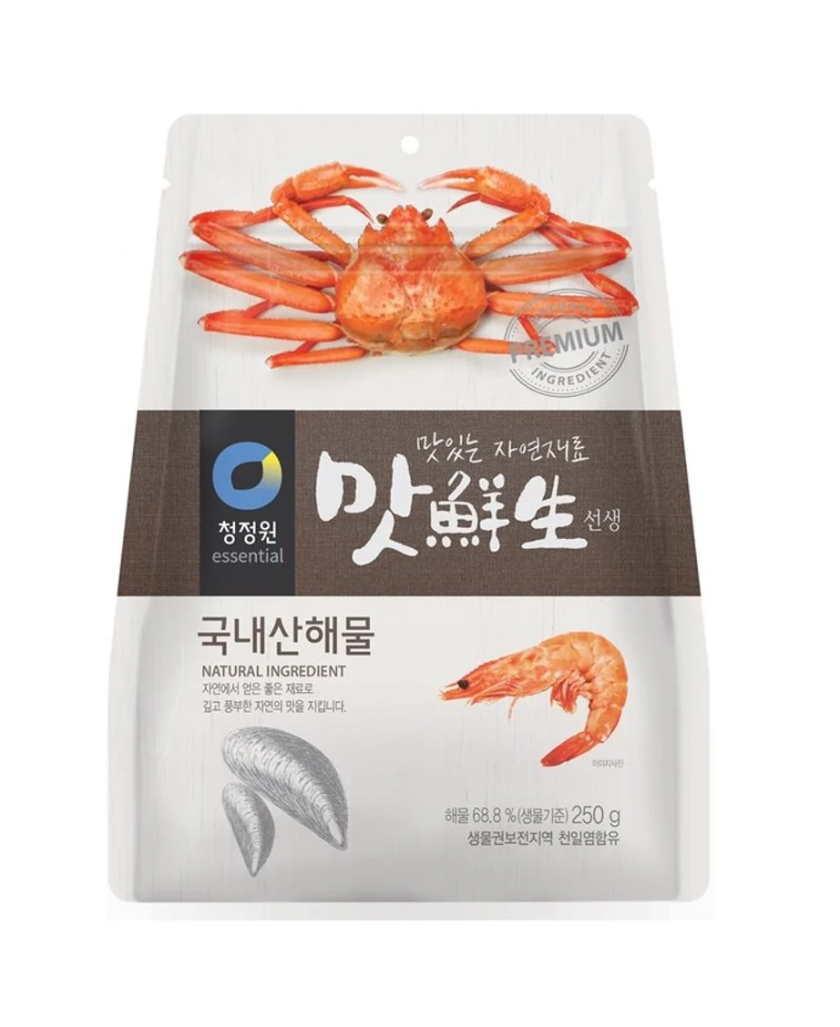 CHUNG JUNG ONE SEAFOOD SPICE MIX 250g , 청정원 해물 맛선생 250g