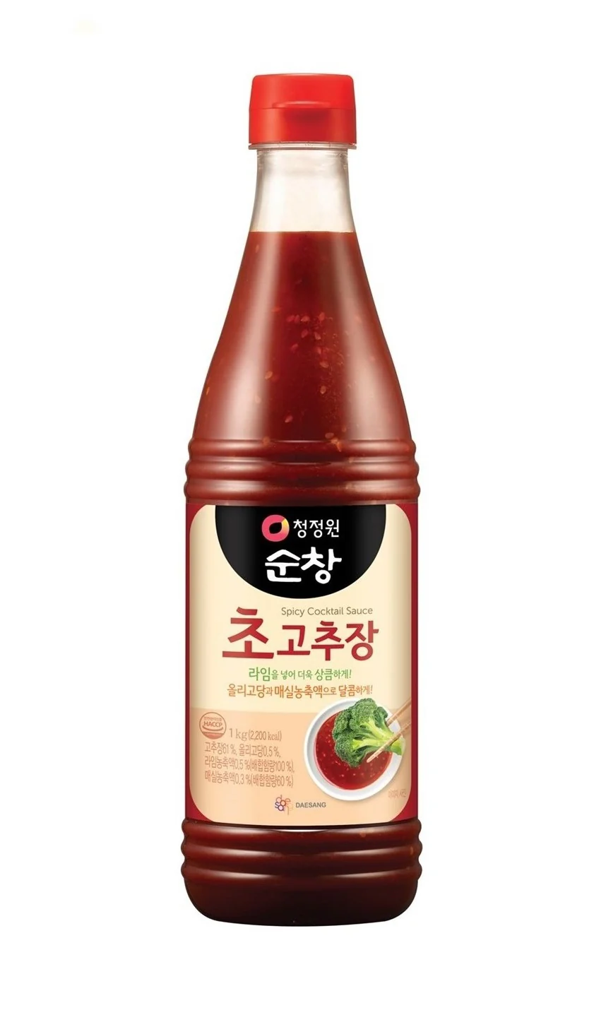 CHUNG JUNG ONE SPICY COCKTAIL SAUCE 1kg , 청정원 순창 초고추장 1kg