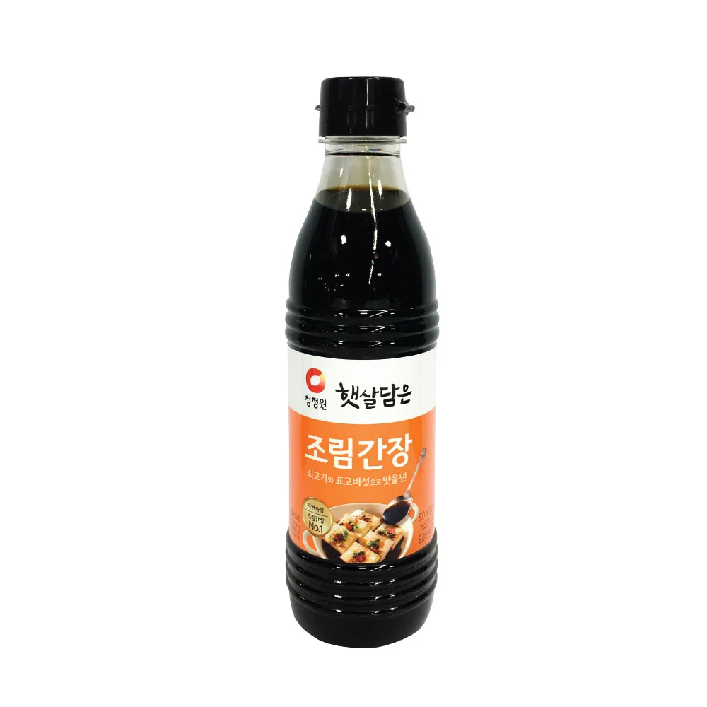 Chung Jung One Soy Sauce (Jorim) 500ml, 청정원 햇살담은 조림간장 500ml