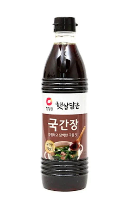 CHUNG JUNG ONE SOY SAUCE / KOOK 840ml , 청정원 햇살담은 국간장 840ml