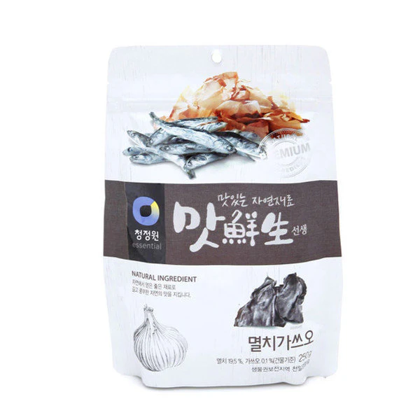 CHUNG JUNG ONE ANCHONY KATSUOBUSHI 250g , 청정원 멸치 가쓰오 맛선생 250g
