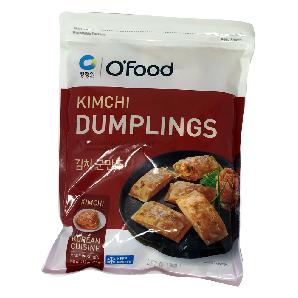 [Local Only] Chung Jung One Kimchi Dumplings 23.9oz 청정원 김치군만두 680g