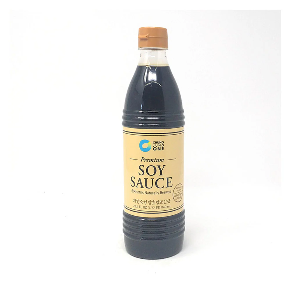 Chung Jung One 6Months Naturally Brewed Soy Sauce 840ml 청정원 자연숙성발효간장 840ml
