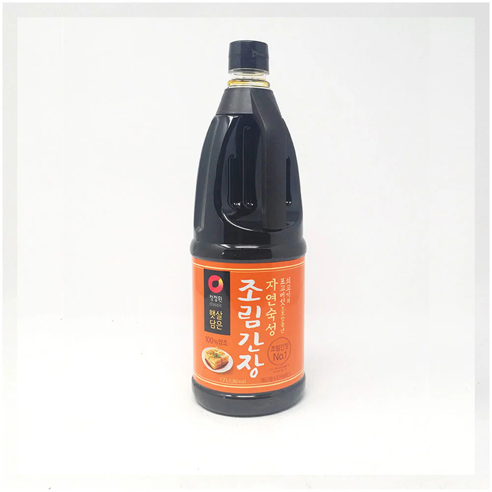 Chung Jung One Soy Sauce (Jorim) 1.7L 청정원 조림간장 1.7L