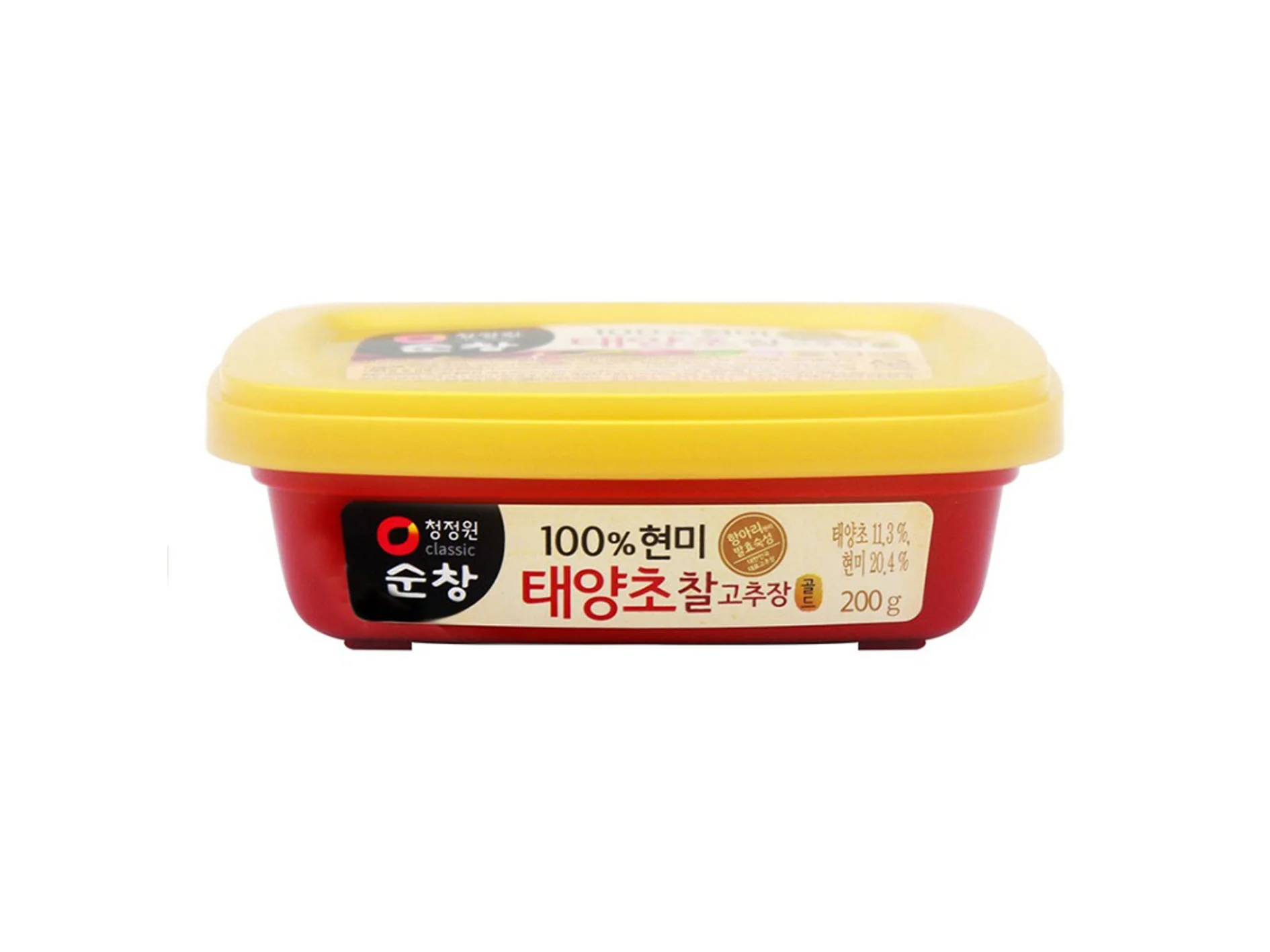 Chung Jung One Hot Pepper Paste 7.05oz 청정원 순창 태양초 찰고추장 200g