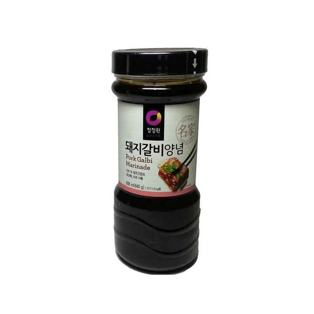 Chung Jung One Korean BBQ Galbi Marinade For Pork 29.63oz 청정원 돼지갈비양념 840g