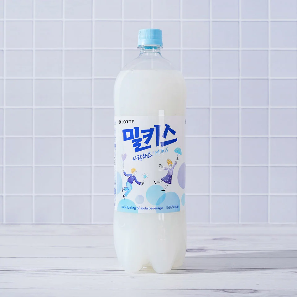 Lotte Milkis Original 50.7fl.oz, 롯데 밀키스 오리지널 1.5L - Image 2