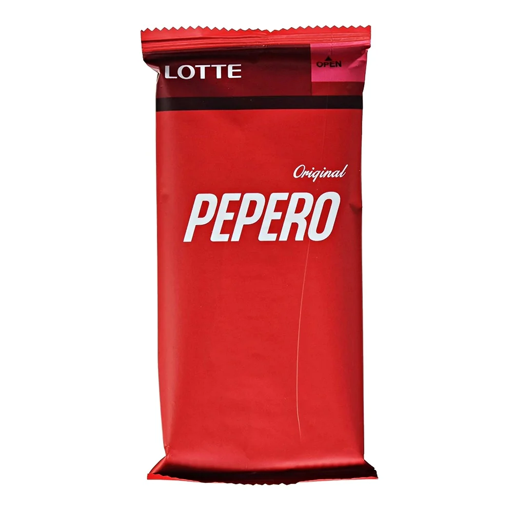 Lotte Pepero Original 1.66oz, 롯데 빼빼로 오리지널 47g - Image 4