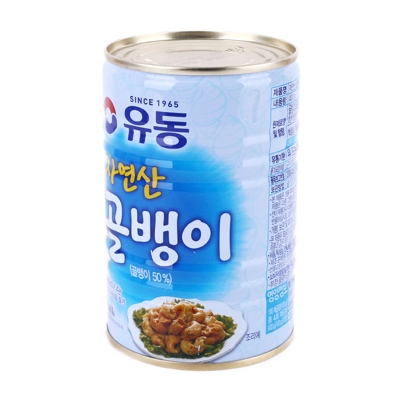 Yudong Bai-Top Shell (Whelk) 14.11oz, 유동 자연산 골뱅이 400g - Image 2