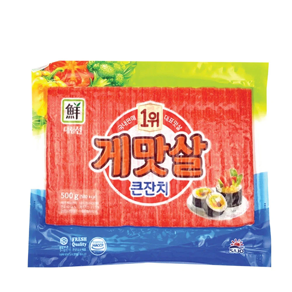 [Local Only] Sajo Imitation Crab Stick 1.1lb 사조 게맛살 500g