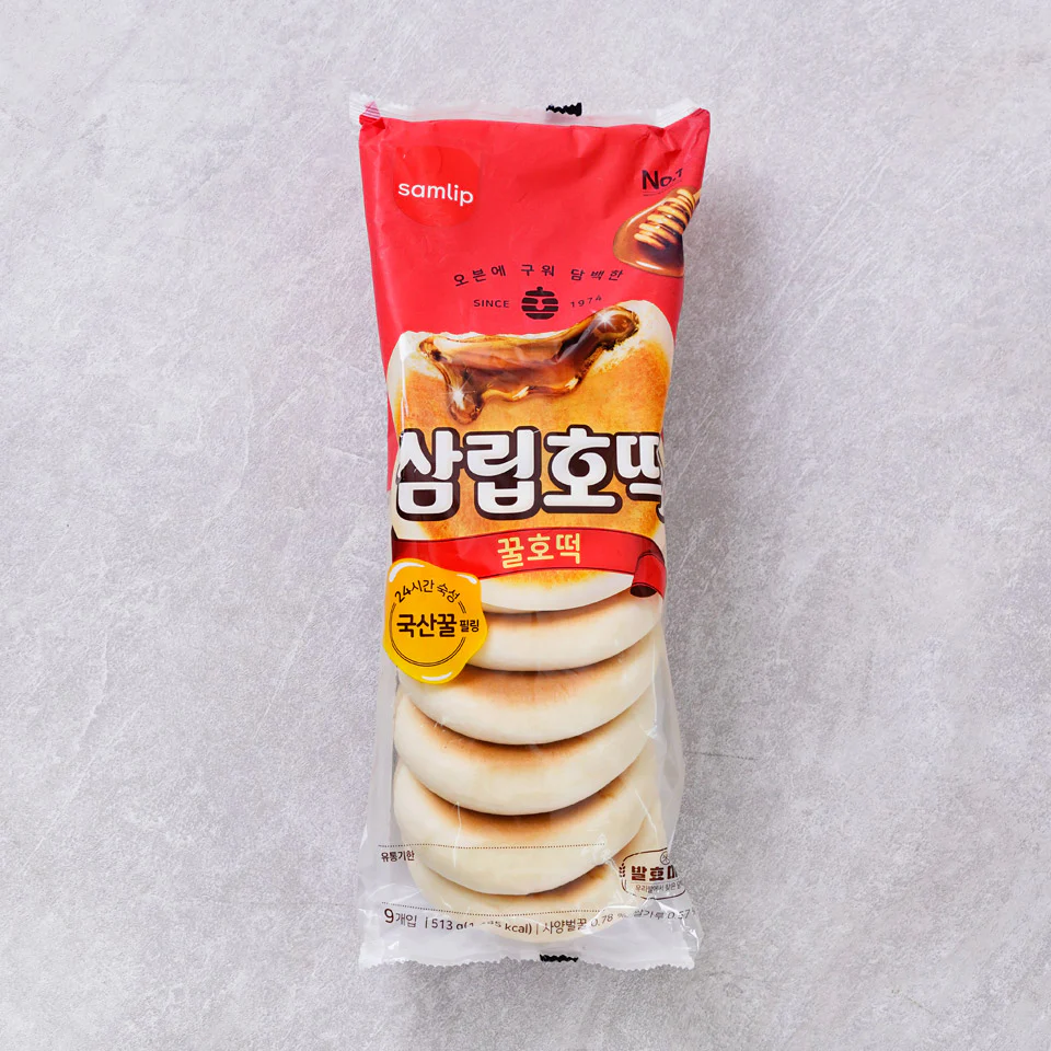 [Local Only] SAMLIP HONEY SWEET BUN 513g , 삼립 꿀호떡 513g