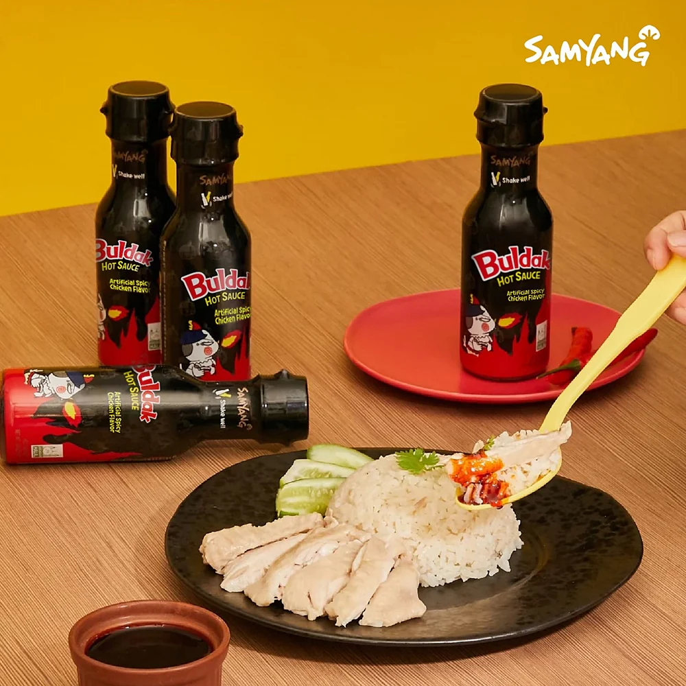 Samyang Buldak Hot Sauce 7.05oz, 삼양 불닭소스 200g - Image 3