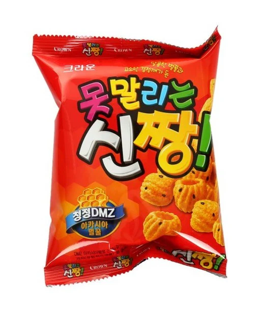 CROWN SHIN ZZANG 120g, 크라운 신짱 스낵 120g