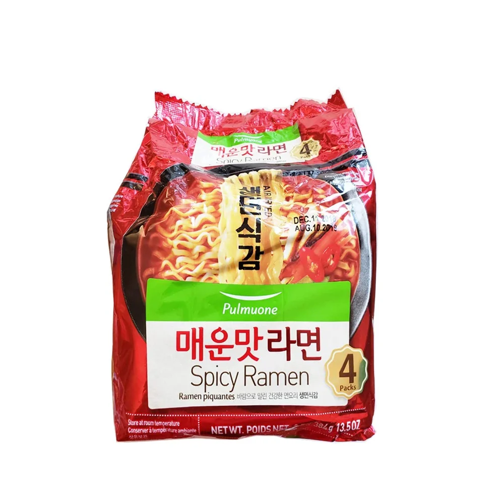Pulmuone Spicy Ramen 13.5oz /풀무원 매운맛라면 384g