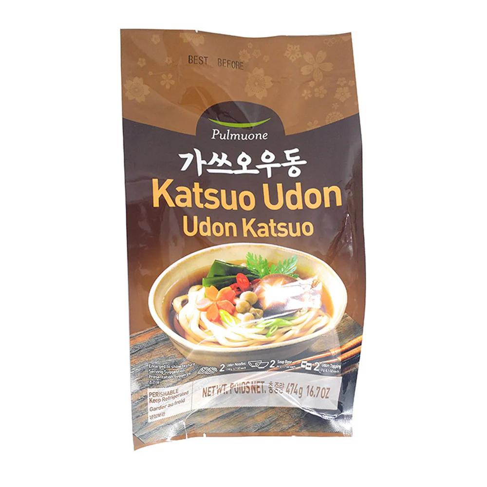 [Mega Fresh ] Pulmuone Katsuo Udon 16.43oz 풀무원 가쓰오 우동 466g