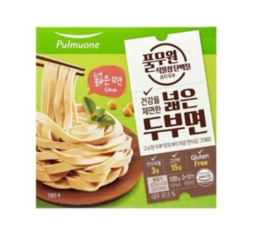 [Local Only] NOODLE STYLE TOFU FETTUCCINE 100g, 풀무원 넓은 두부면 100g