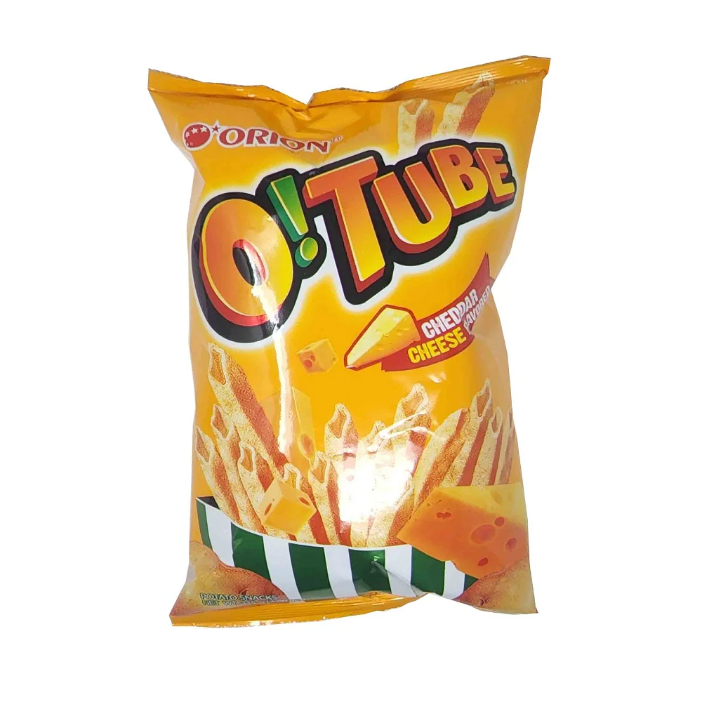Orion O Tube Original CHEDDAR CHEESE 115g, 오리온 오튜브 체다치즈 대용량 115g
