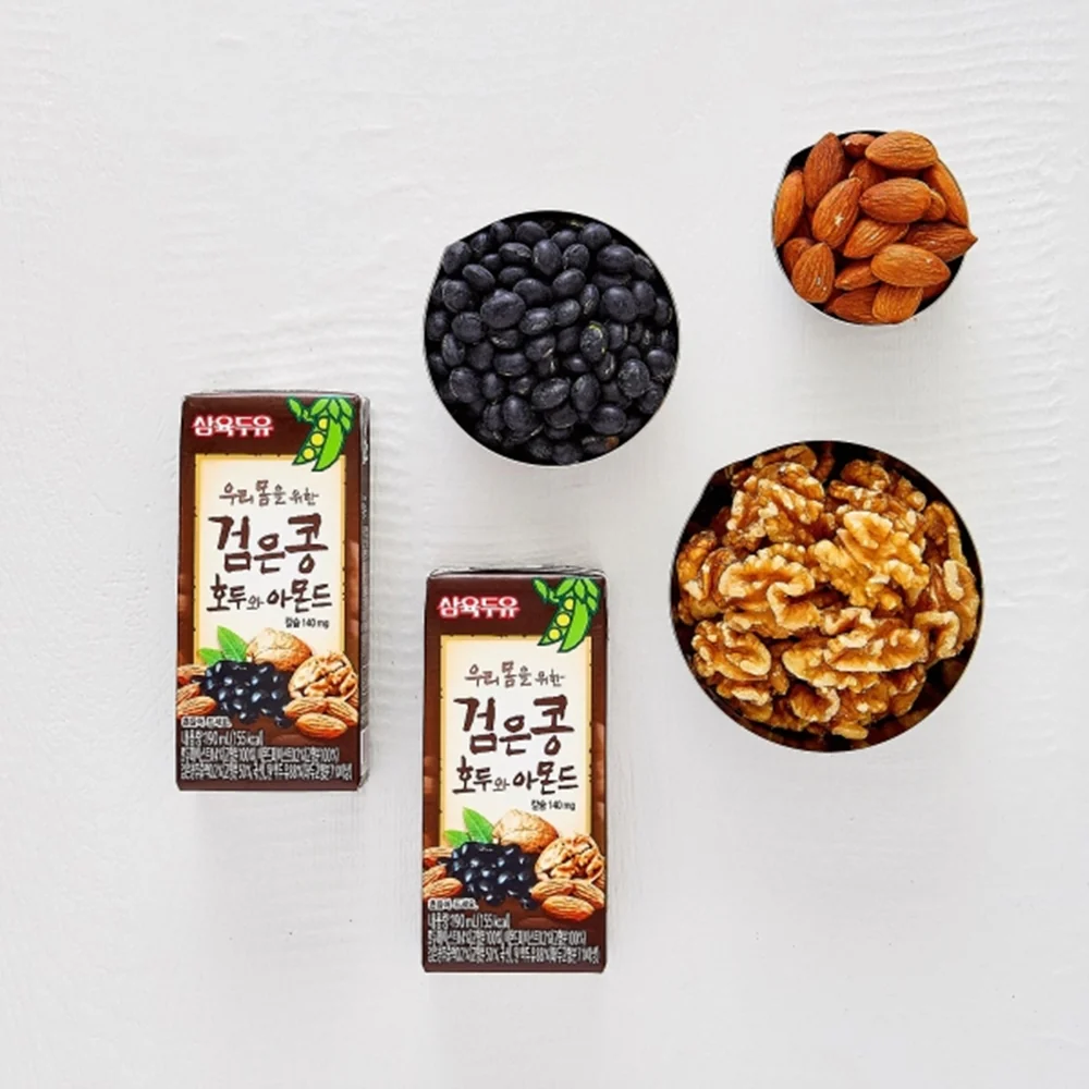 Sahmyook Soymilk with Black Bean Box 6.5fl.oz x16, 삼육 검은콩 두유 190ml x 16 - Image 6