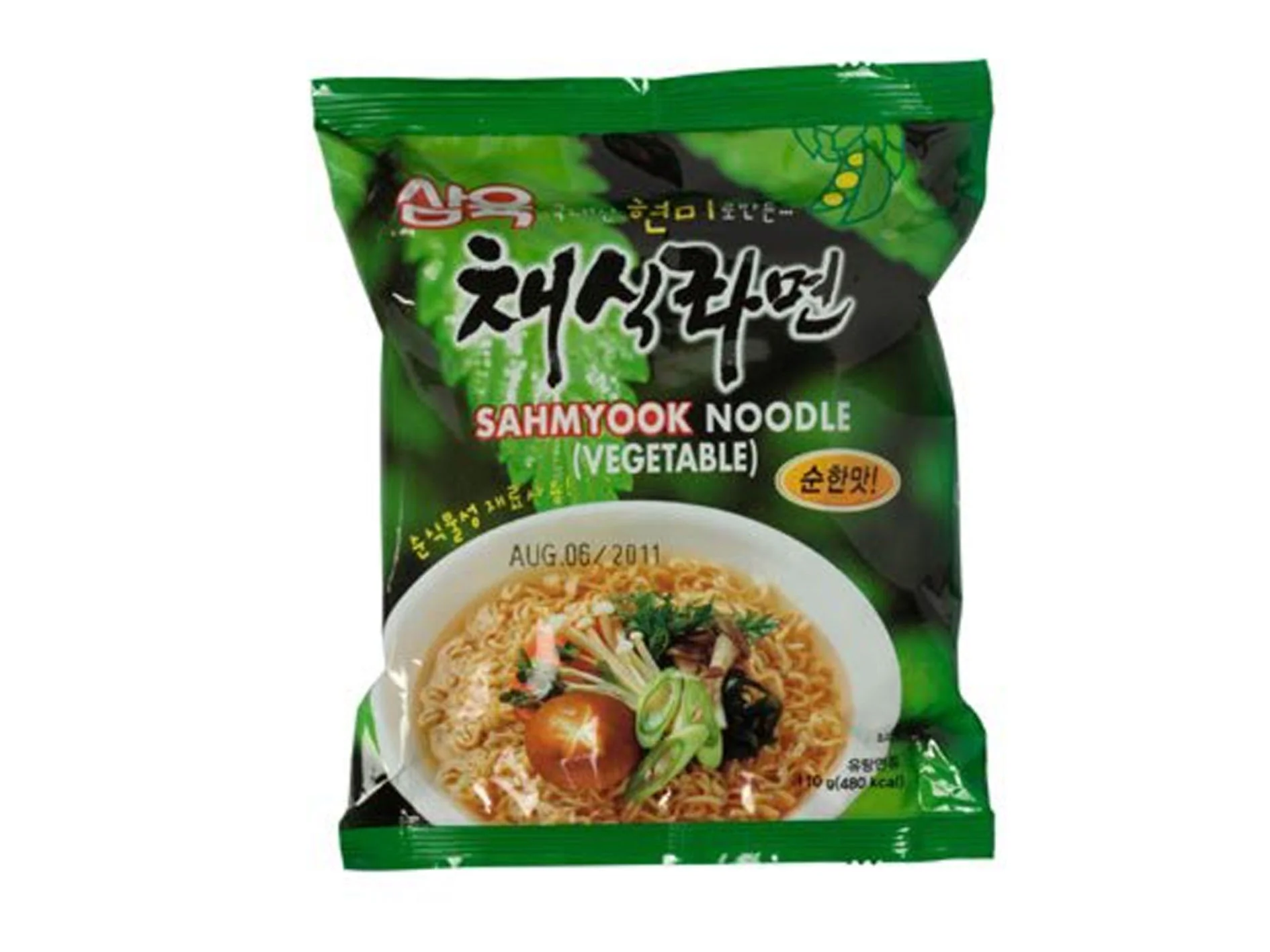 Sahmyook Sahmyook Noodle Mild Ramyun 3.88oz X 4 삼육 채식라면 순한맛 110gX4