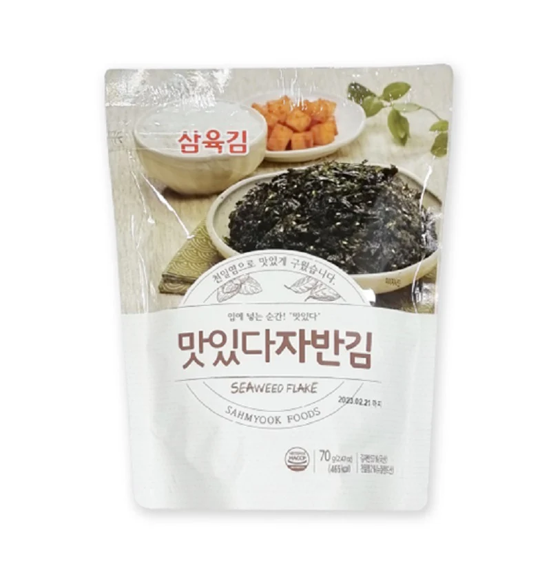 SAHMYOOK SEAWEED FLAKE 70g, 삼육 맛있다자반김 70g
