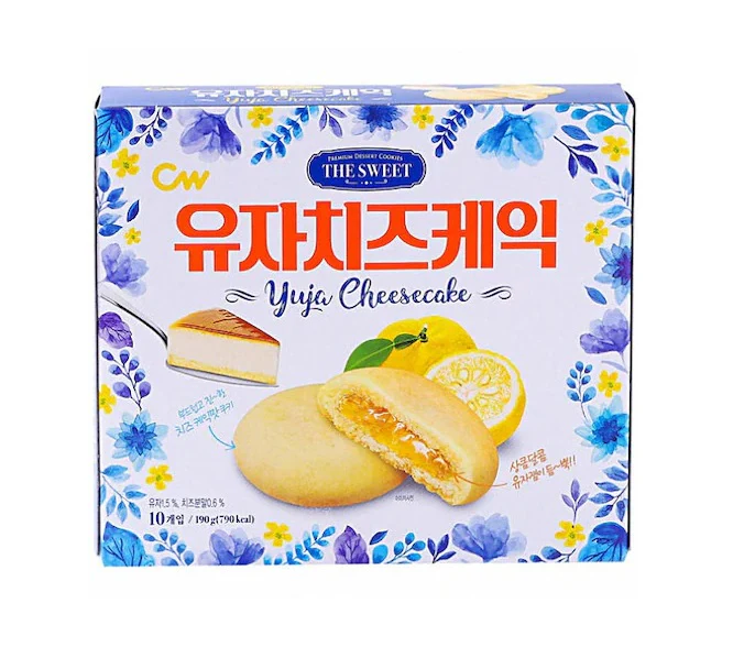 CW YUJA CHEESE CAKE 190g , 청우 유자치즈케익 190g