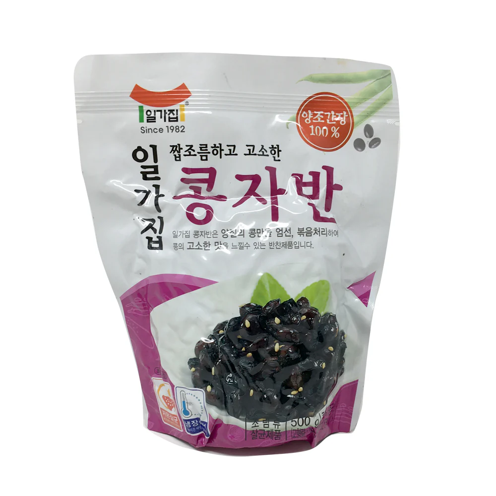 [Mega Fresh]  IlgaJip Seasoned Soy Bean 17.64oz 일가집 콩자반 500g