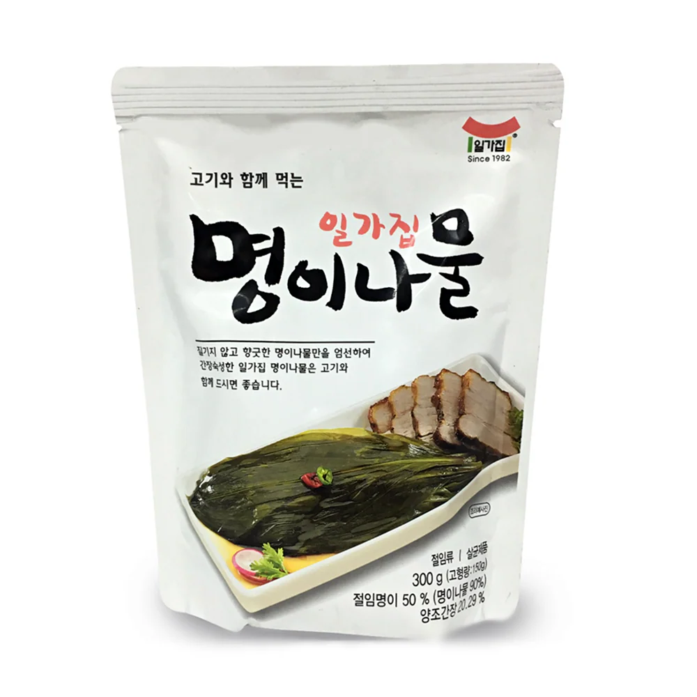 [Mega Fresh] IlgaJip Pickled Alpine Leek 10.58oz, 일가집 명이나물 300g