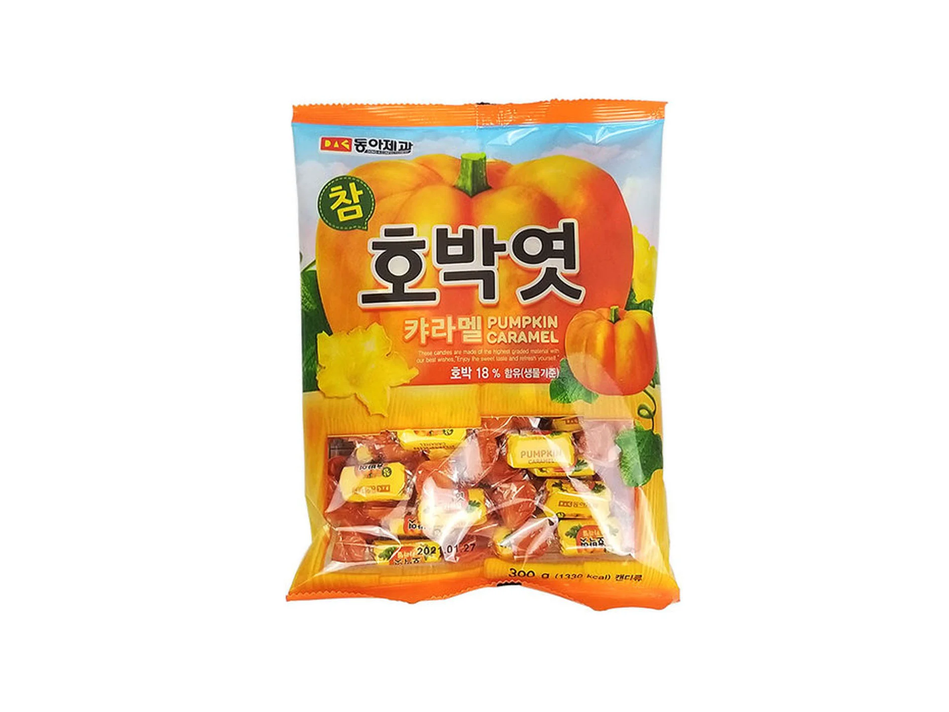 Dong-A Pumpkin Caramel 12.35oz 동아 호박엿 350g