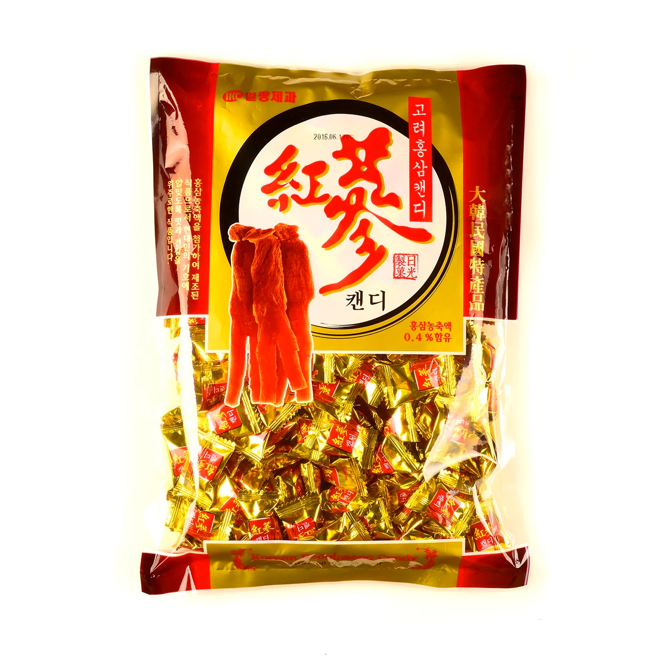 Ilkwang Goryeo Red Ginseng Candy 24.69oz, 일광 고려 홍삼 캔디 700g
