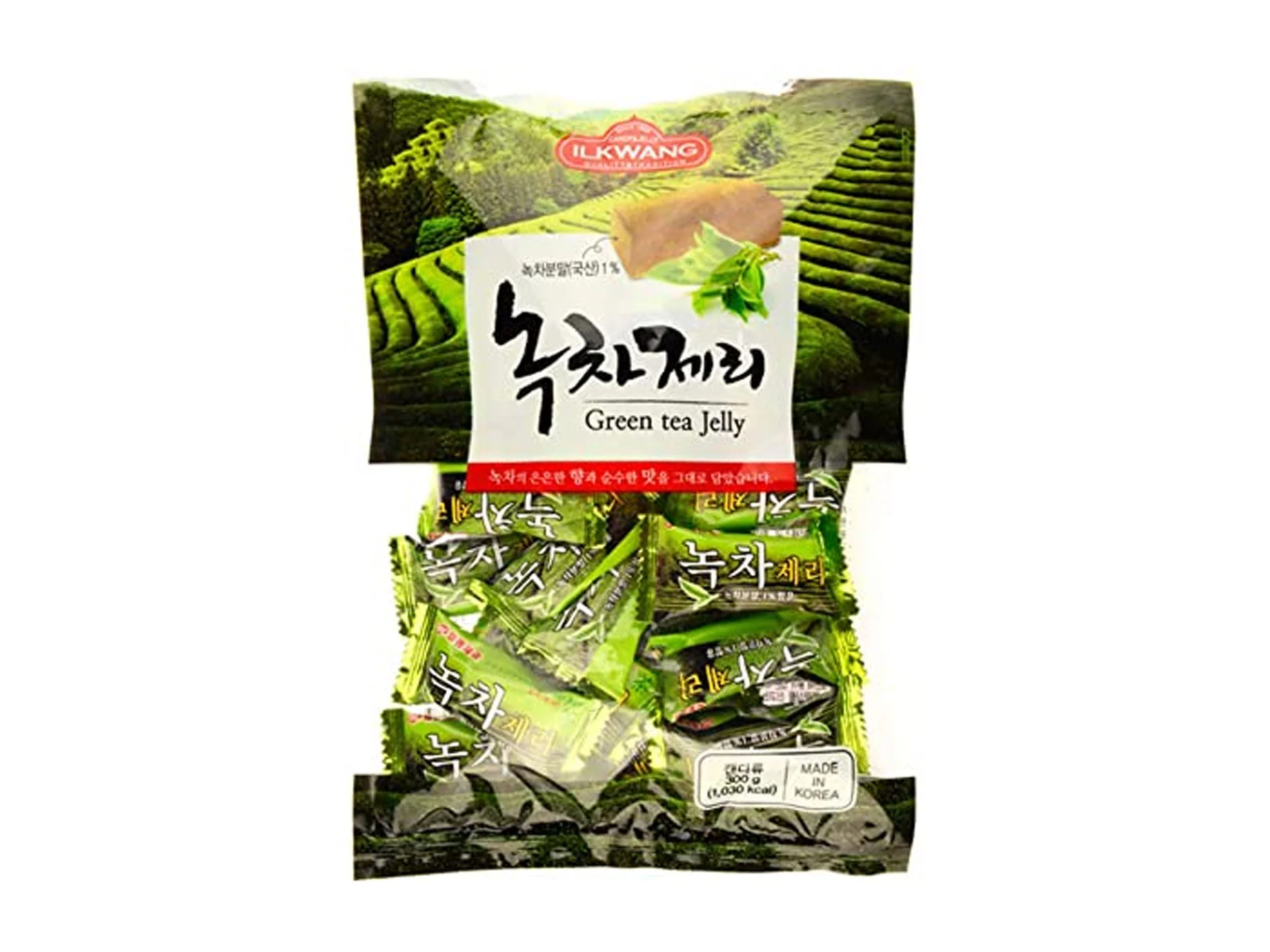Ilkwang Green Tea Jelly 300g 일광 녹차 젤리 300g - Image 2