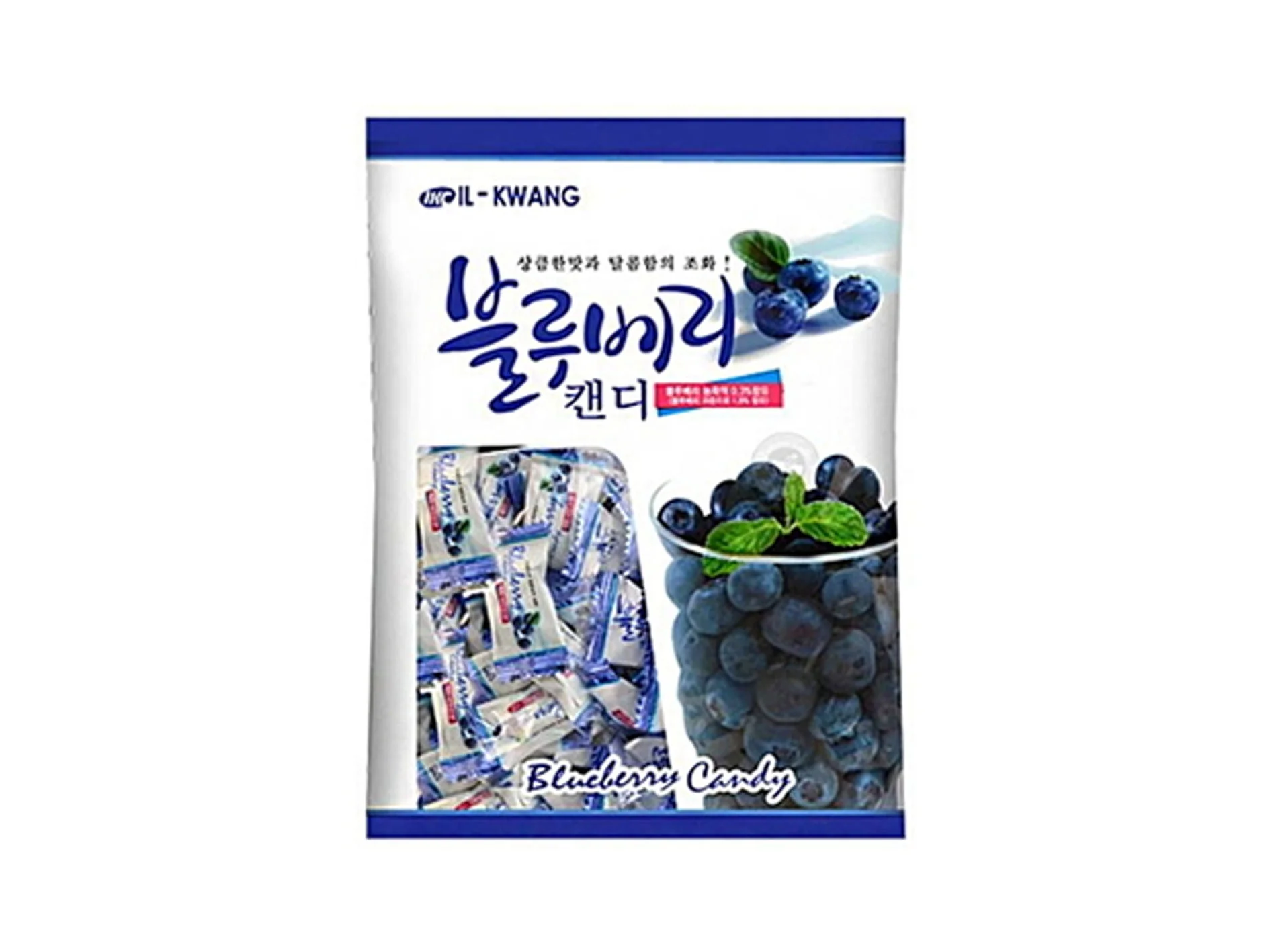 Ilkwang Blueberry Candy 320g, 일광 블루베리 캔디 320g