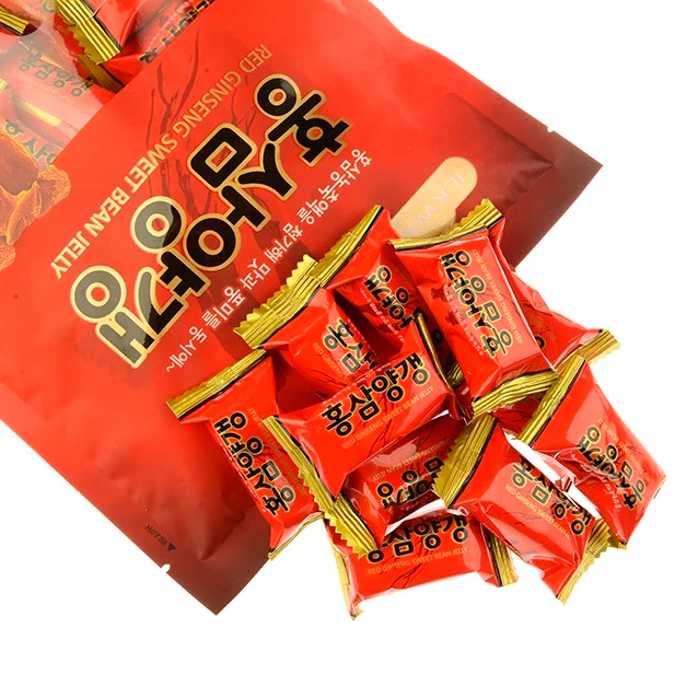 Ilkwang Red Ginseng Sweet Bean Jelly 8.81oz, 일광 홍삼 양갱 250g - Image 2