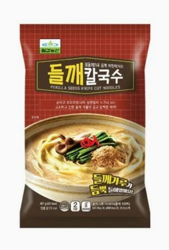 [Mega Fresh ] CHILKAB PERILLA SEEDS KNIFE CU 407g/칠갑 들깨 칼국수 407g