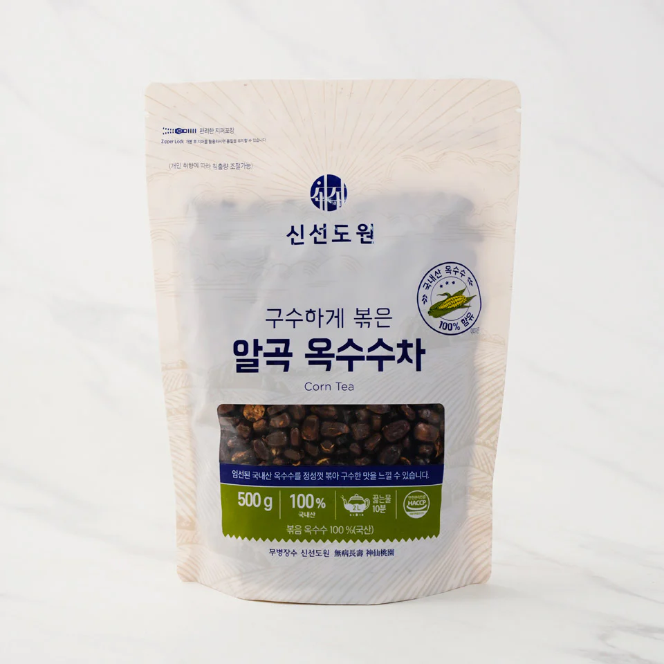 Shinsundowon Corn Tea 1.1lb, 신선도원 알곡 옥수수차 500g - Image 3