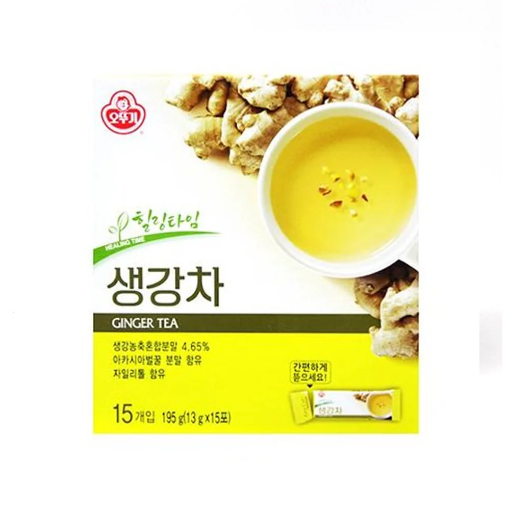 Ottogi Ginger Tea 6.88oz, 오뚜기 생강차 13g x 15입