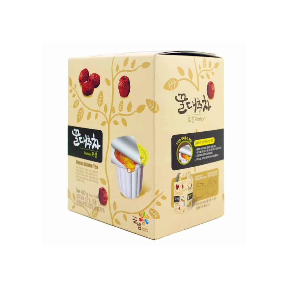 Kkoksem Honey Jujube Tea 1.06oz X 15 꽃샘 꿀대추차 30g X 15