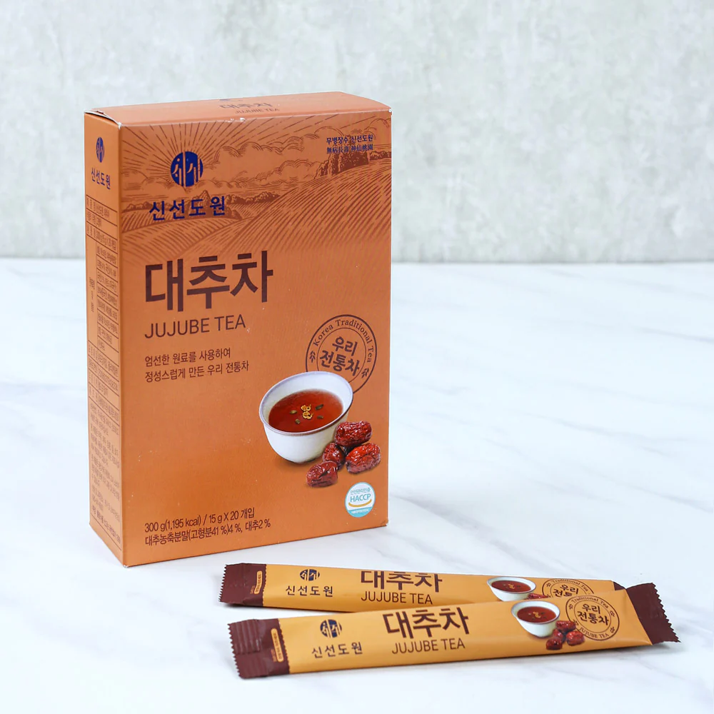 Shinsundowon Jujube Tea 20 Ct, 신선도원 대추차 15g x 20 - Image 2