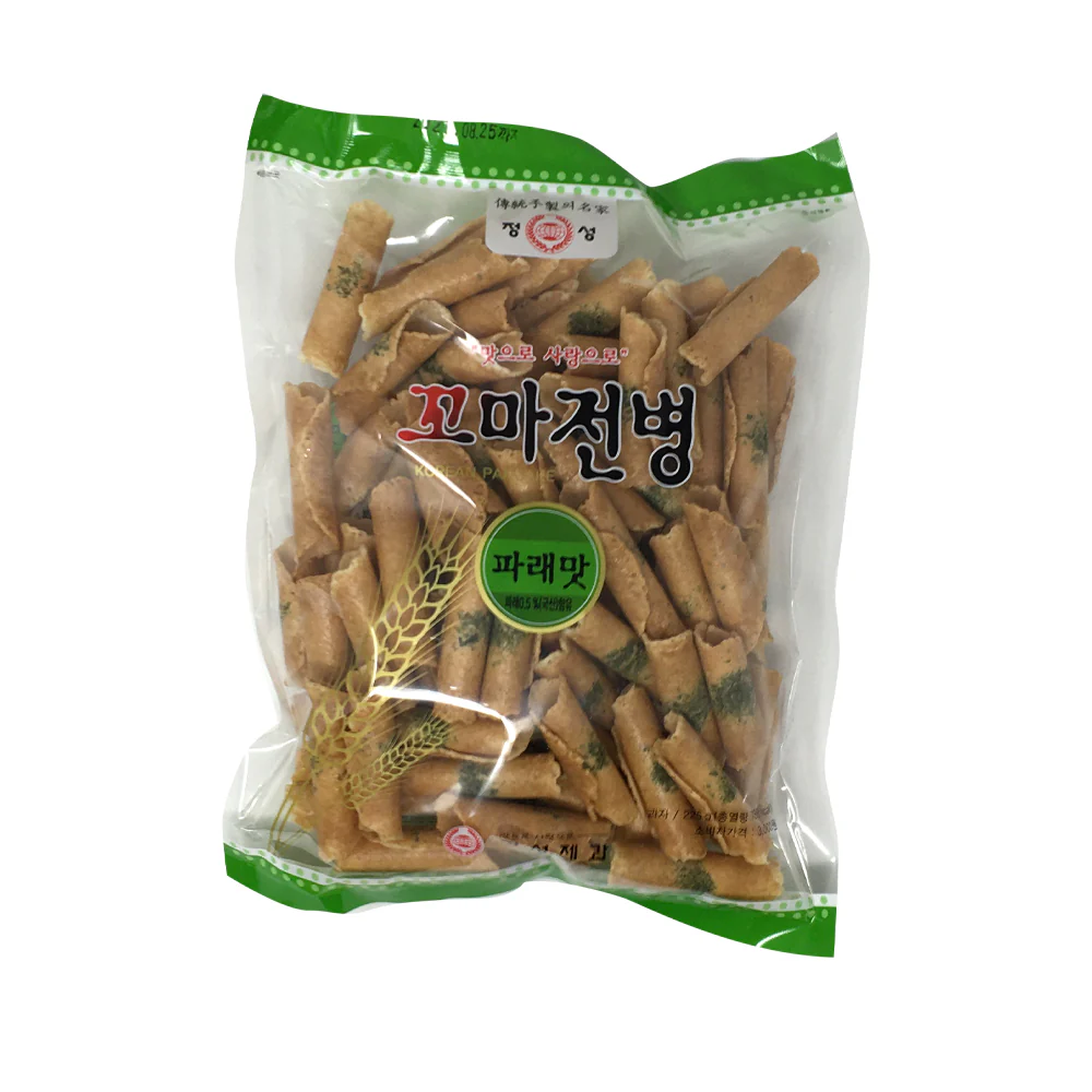 Jungsung Korean Pancake Seaweed Snack 7.94oz 정성 꼬마전병 225g