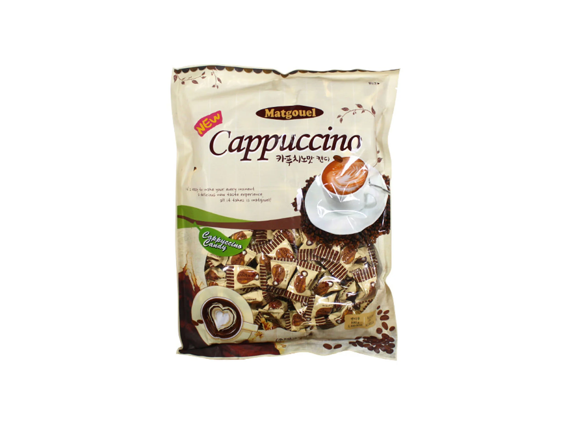 Matgoel Cappuccino Candy 28.22oz 맛고을 카푸치노 캔디 800g
